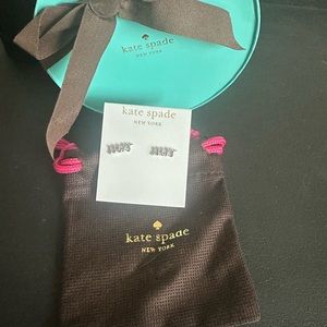 Kate Spade “Mrs” earrings
